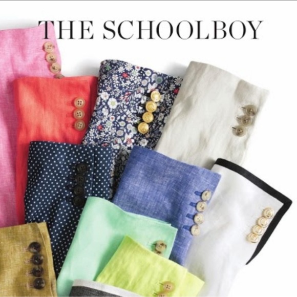 Jcrew linen blazer, sz 0. New. - Picture 2 of 6